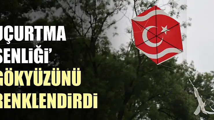 'Uçurtma Şenliği' gökyüzünü renklendirdi