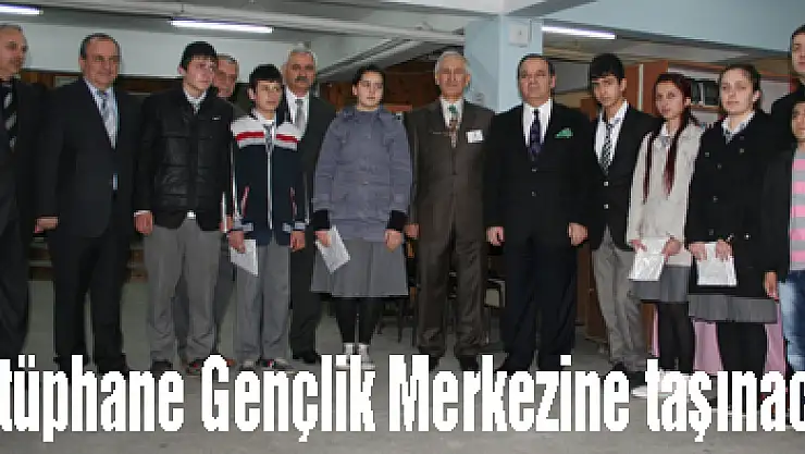 Kütüphane Gençlik Merkezine taşınacak
