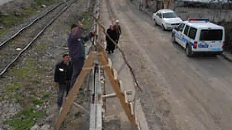 Demiryolunda ki Merdivenler söküldü