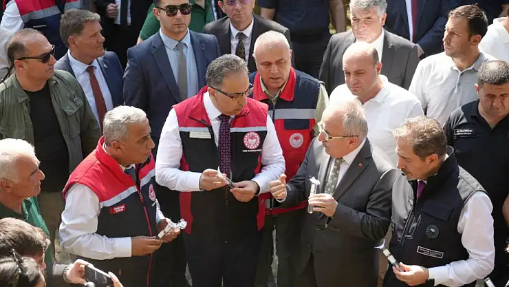 15 bin samuray arıcığı ve 300 sülün doğaya salındı