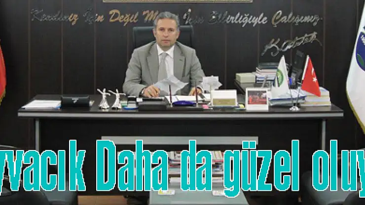 Ayvacık'ta kanalizasyon ve arıtma inşaatı başladı