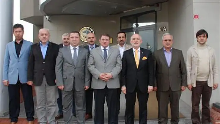 Çetinkaya'dan ÇTSO'ya ziyaret