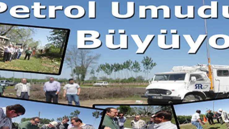 Çarşamba'da Petrol Umudu