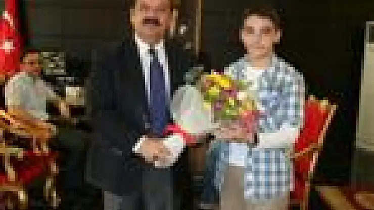 Çiçek'ten Kaymakam Yıldız'a ziyaret