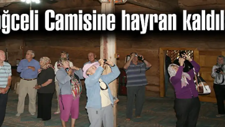 Göğceli Camisine hayran kaldılar