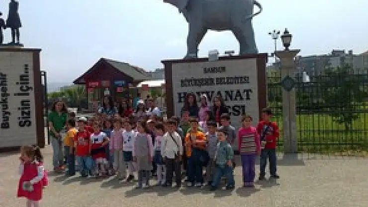 Ayvacık'lı minikler Samsun'da eğlendi