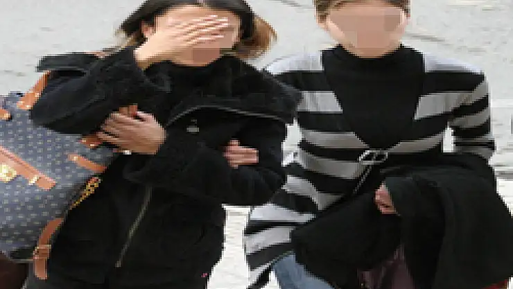 CÜZDAN HIRSIZI GENÇ KADINLAR TUTUKLANDI