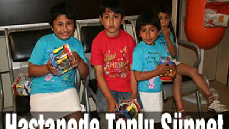 Hastanede Toplu Sünnet