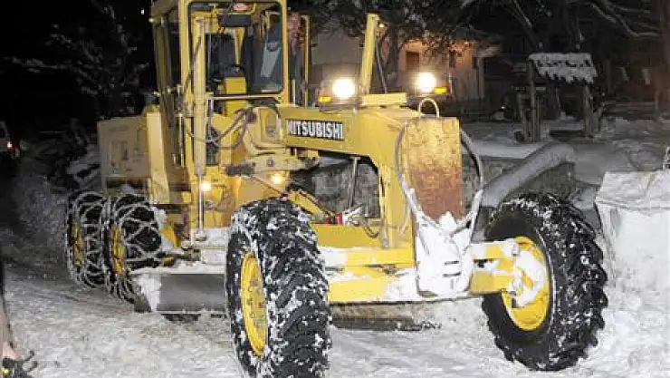 Kapalı köy yolları açılıyor