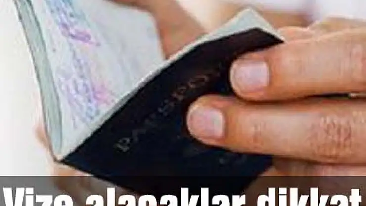 Vize alacaklar dikkat