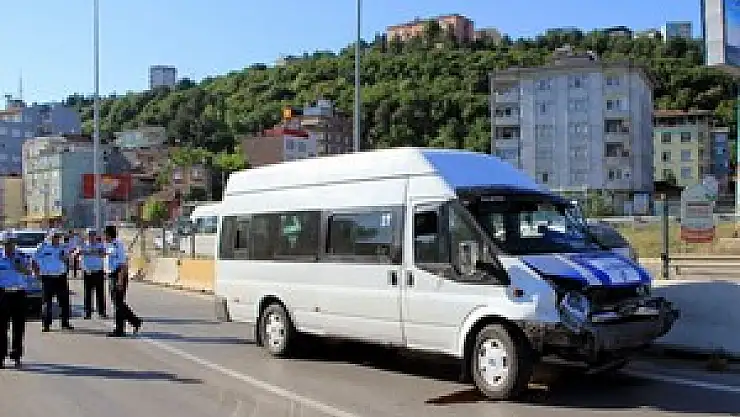 Samsun'da trafik Kazası: 6 yaralı