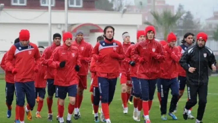 Samsunspor, sıkı çalışıyor