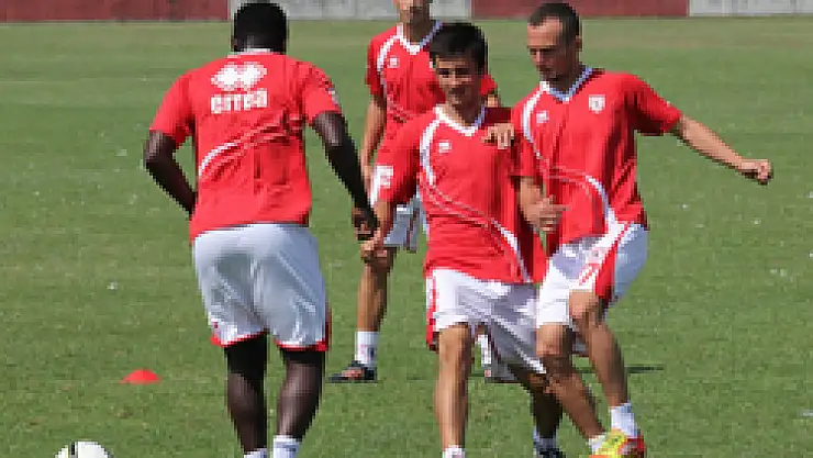 Samsunspor'da sıcak antreman