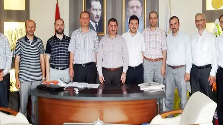 İşadamlarından Başkan Köktaş'a hayırlı olsun ziyareti