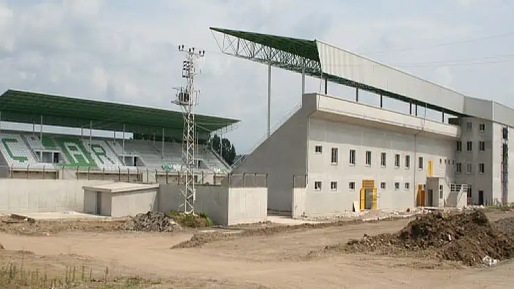 Stadyum inşasında sona gelindi