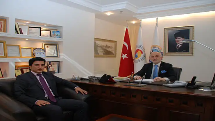 Kaymakam Akıl'dan Başkan Kefeli'ye Ziyaret