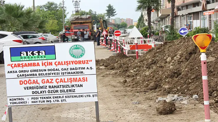 Aralıkta Çarşamba Doğalgazına kavuşuyor