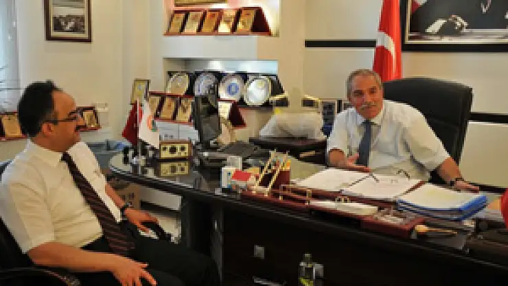 Kaymakam Orhan'dan Demirtaş'a Ziyareti  