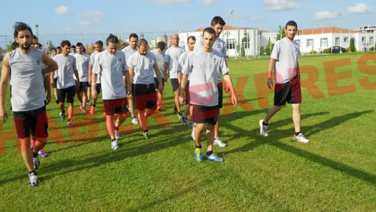 Hancı takım iskeleti için çalışıyor