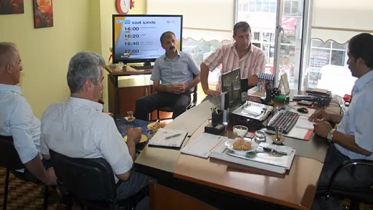 MHP  Teşkilatından gazetemize ziyaret