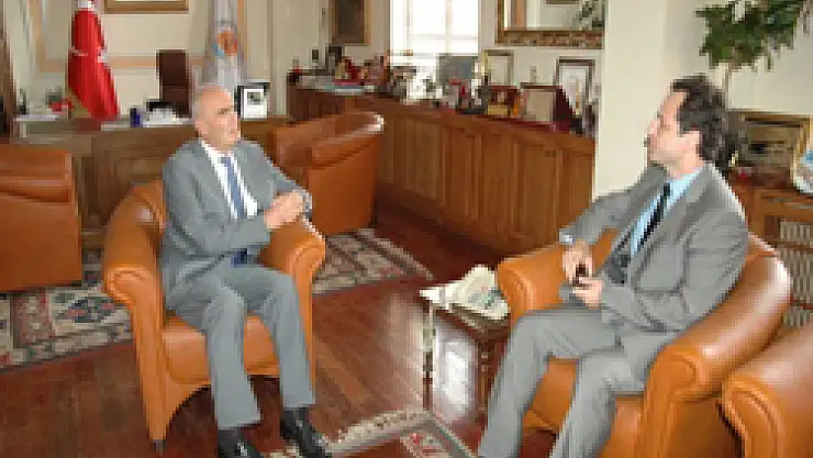 SDOB Yeni Müdür'ü Başkan Yılmaz'ı Ziyaret Etti