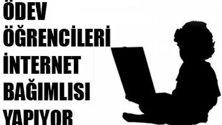 Ödev öğrencileri internet bağımlısı yapıyor