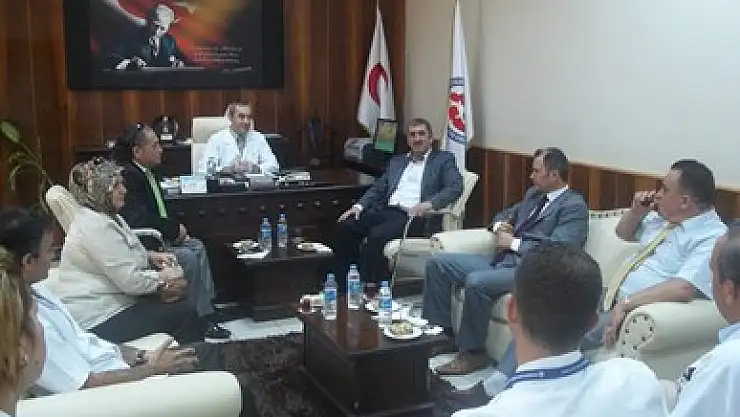 Köktaş'tan Hastane Ziyareti