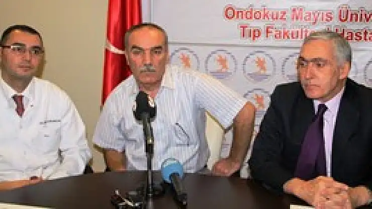 Omü'de İlk Karaciğer Nakli 