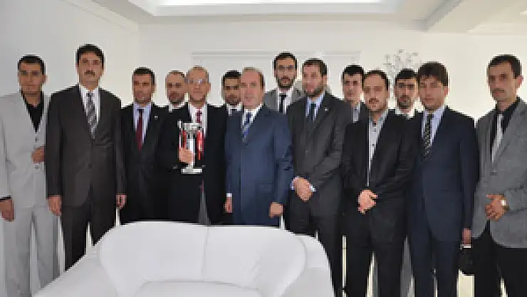  Din Görevlilerinden Kaymakam Katırcı'ya Ziyaret