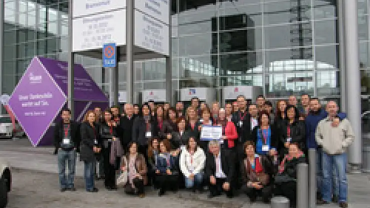 6. BÖLGE SAMSUN ECZACI ODASI ALMANYA'DA FUARA KATILDI