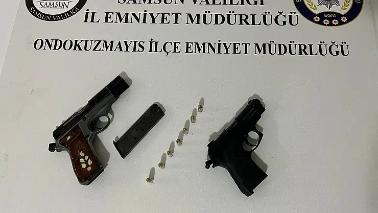 19 Mayıs'ta Ruhsatsız Silahlar Ele Geçirildi