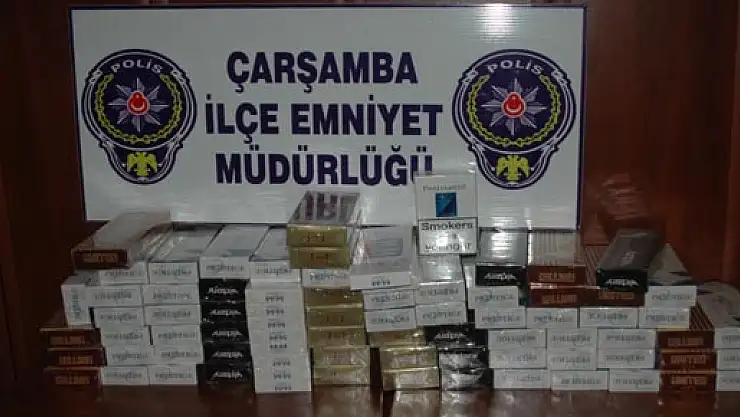 Tırda kaçak sigara bulundu