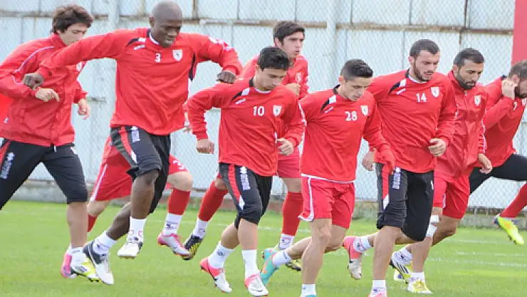 Samsunspor, Şanlıurfaspor'a Hazırlanıyor