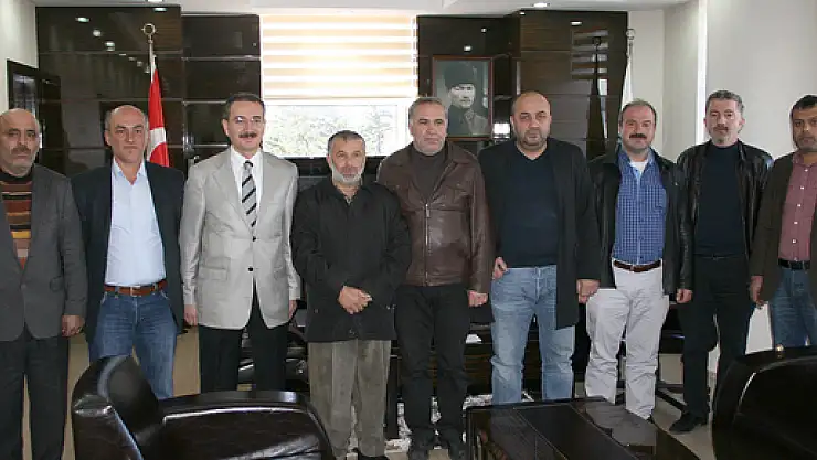 SANAYİ ESNAFINDAN BAŞKAN DÜNDAR'A TEŞEKKÜR ZİYARETİ