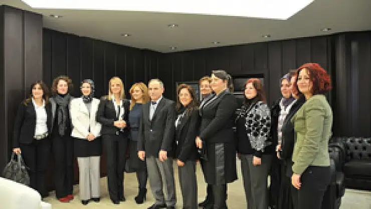 İl Kadın Hakları Koordinasyon Kurulu'nun Omü Ziyareti