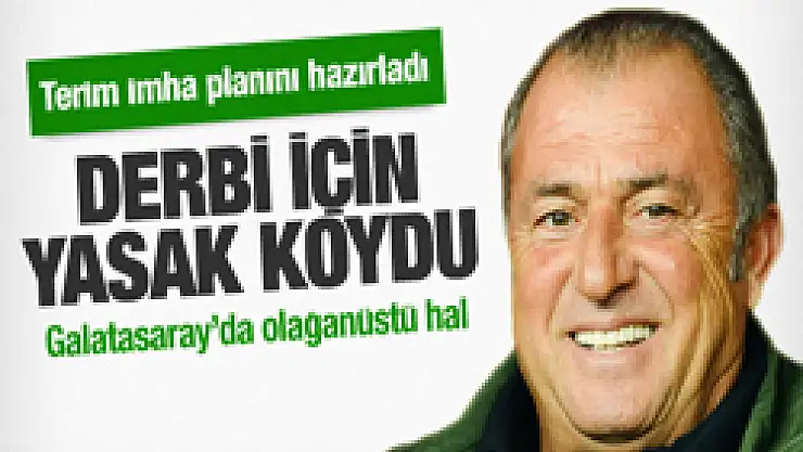 Fatih Terim'in F.Bahçe'yi imha planı