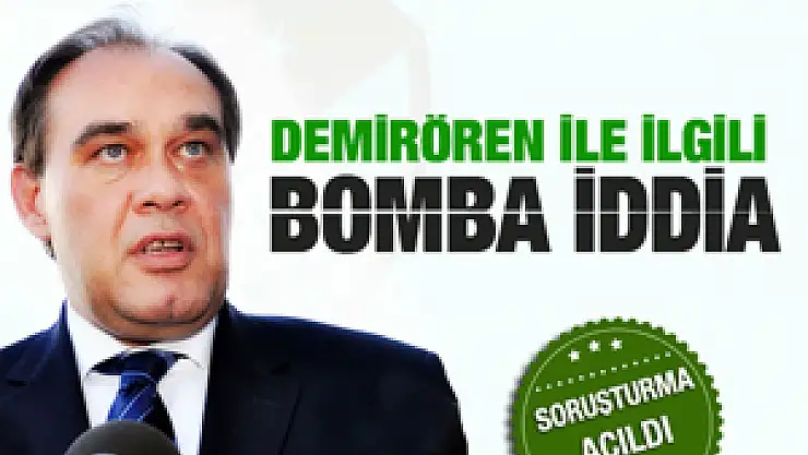 Demirören hakkında şok iddia  