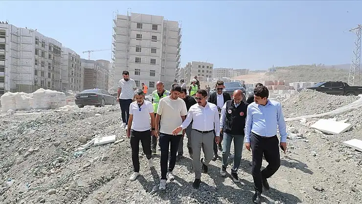 2 bin 643 afet konutunun yapımı devam ediyor