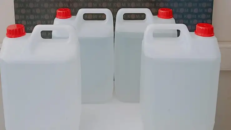 20 litre kaçak alkol ele geçirildi