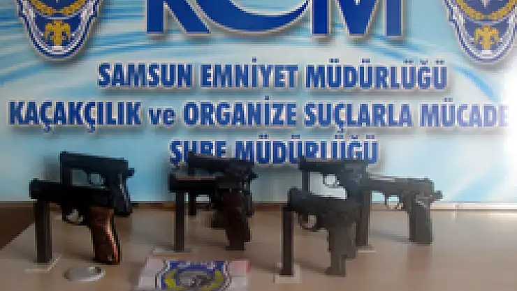 Silah kaçakçılığına 3 gözaltı