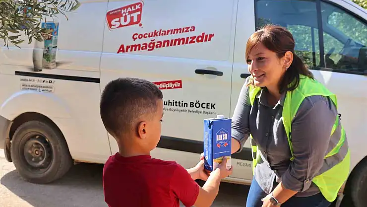 2025 yılında 10 bin çocuğa süt ulaştırıldı