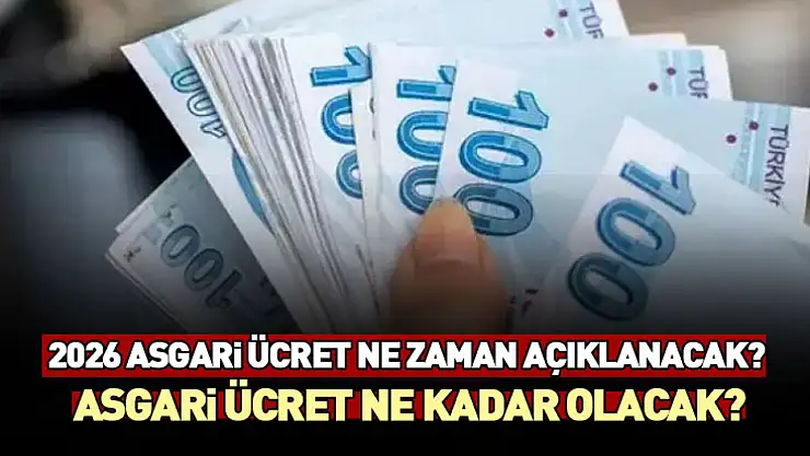 2026 Asgari Ücret Ne Zaman Açıklanacak? Asgari Ücret Ne Kadar Olacak?
