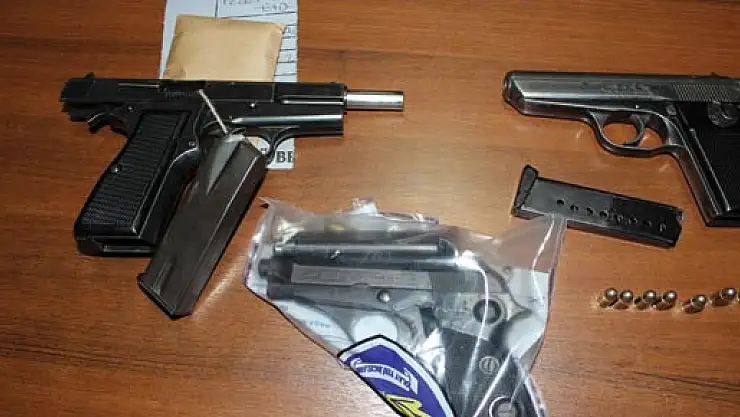 Çarşamba'da Ruhsatsız Silah Ele Geçirildi