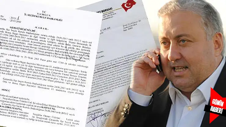 Borsa seçimleri ertelendi