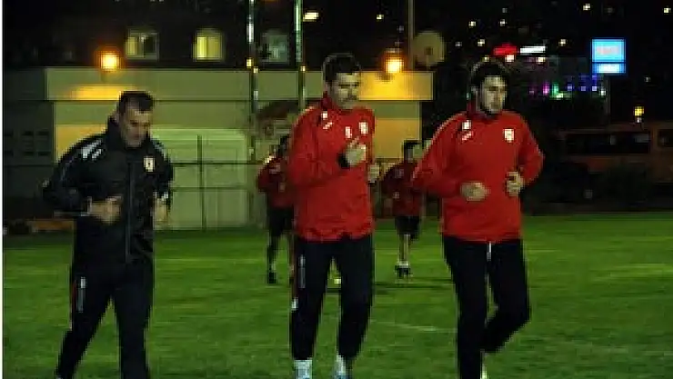 Samsunspor Kartalspor maçına hazırlanıyor