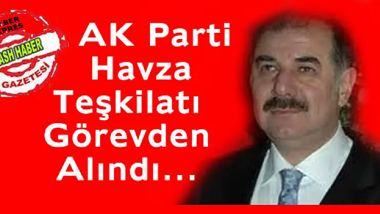 AK Parti' de Havza depremi...