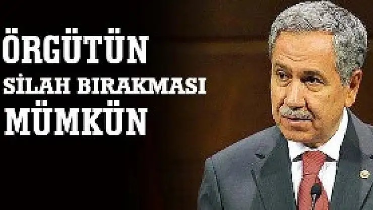 Örgütün Silah Bırakması Mümkün