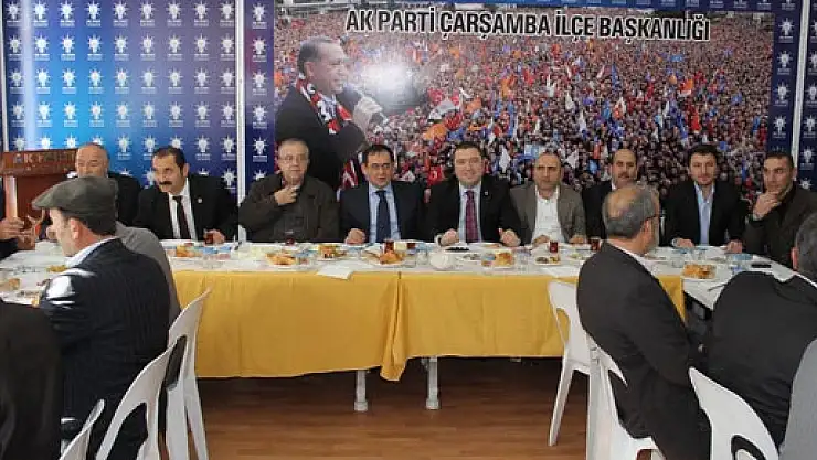 Demir Çarşamba'da Ziyaretler Yaptı