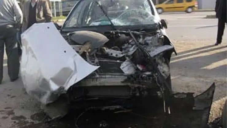 ÇARŞAMBA'DA TRAFİK KAZASI 2 YARALI
