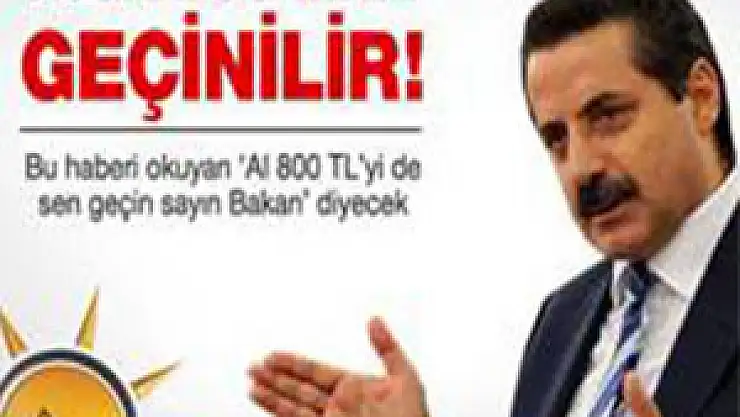 Bakan Çelik'ten şaka gibi sözler